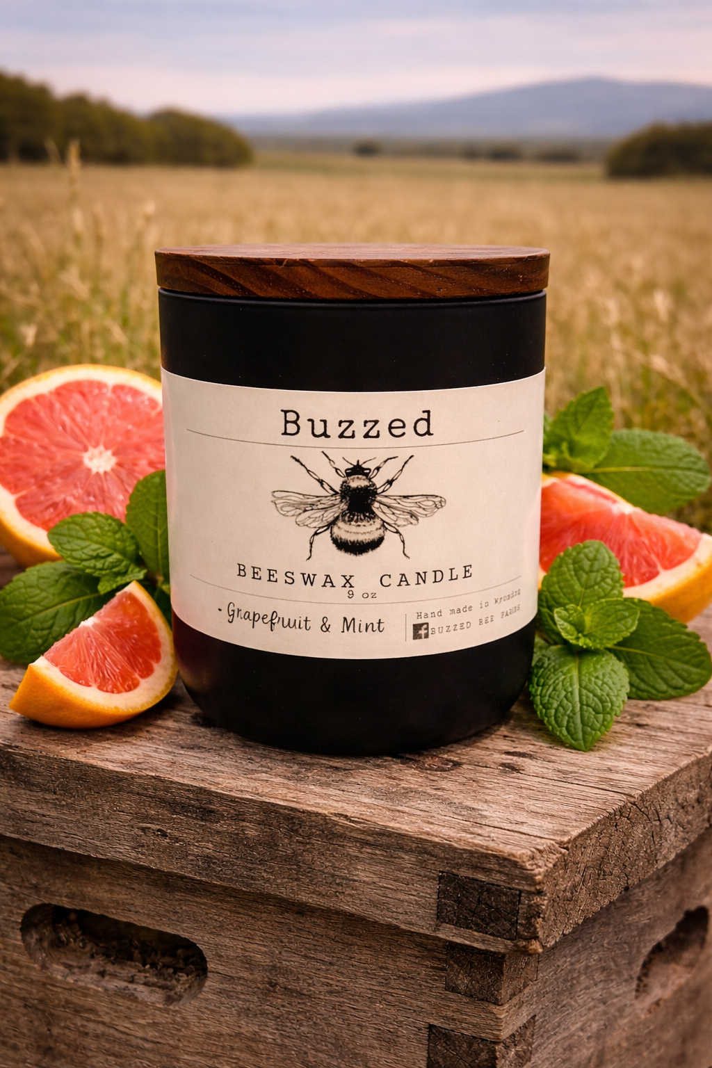 Grapefruit & Mint 9 oz. Candle