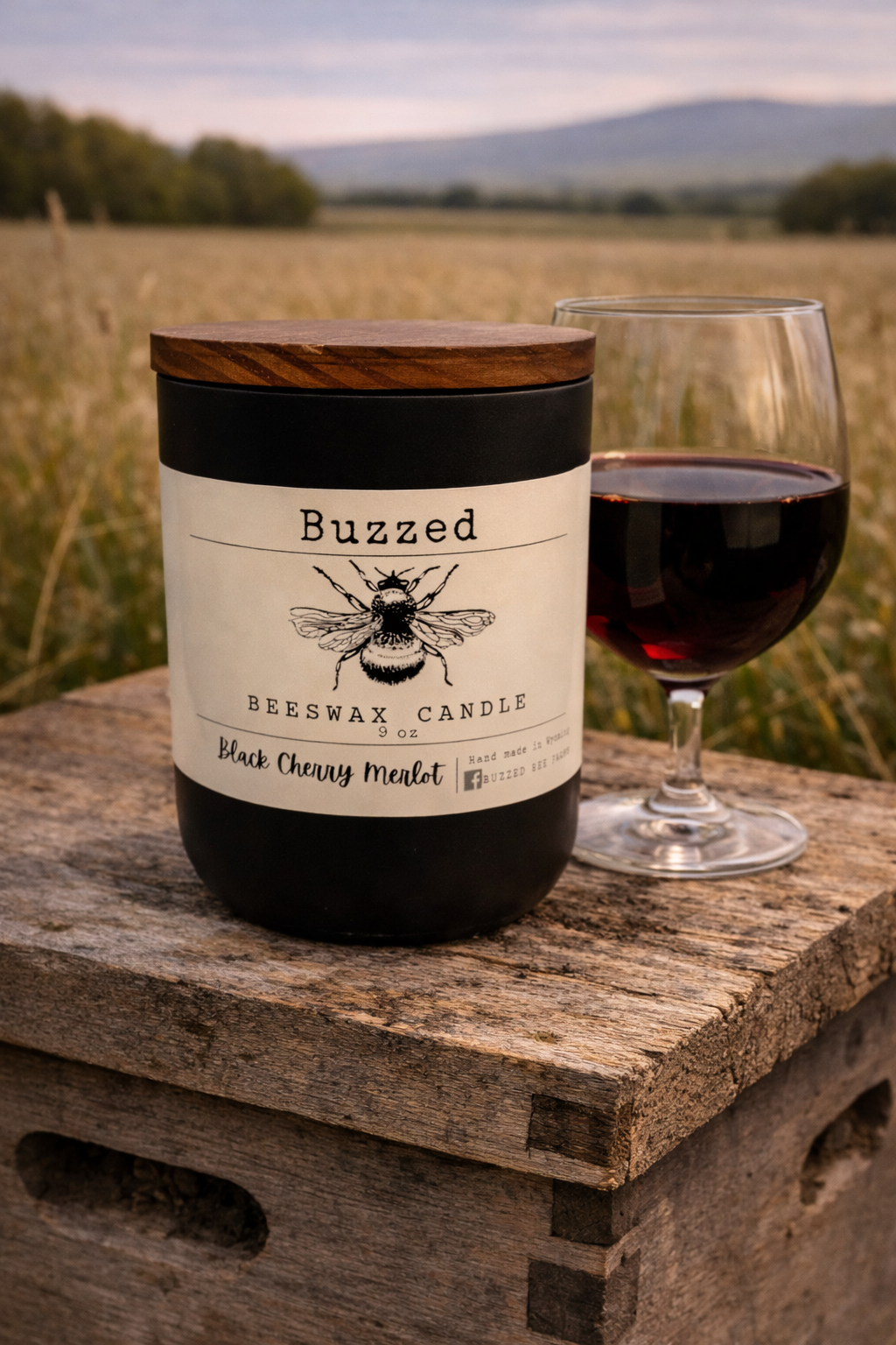 Black Cherry Merlot 9 oz. Candle