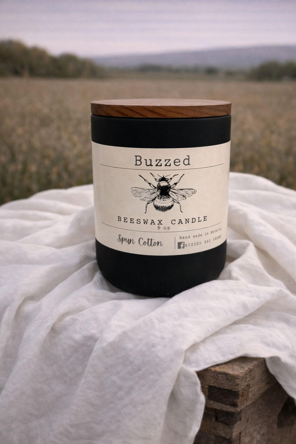 Spun Cotton 9 oz. Candle