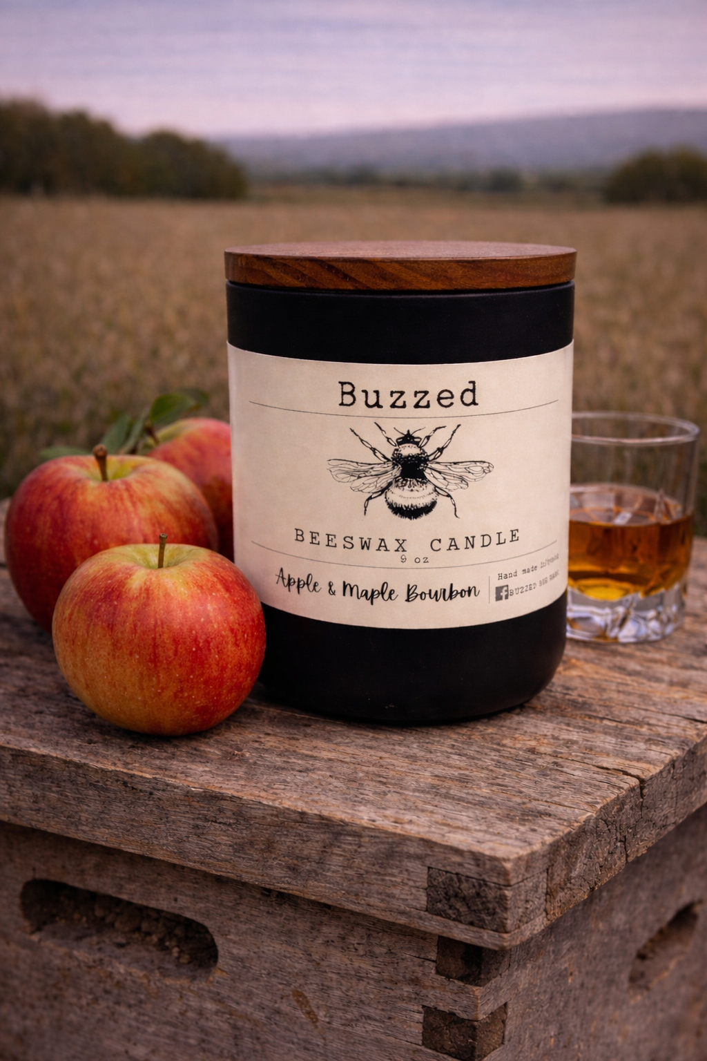 Apple & Maple Bourbon 9 oz. Candle